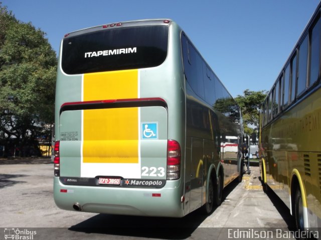 Viação Itapemirim 223 na cidade de São Paulo, São Paulo, Brasil, por Edmilson Bandeira. ID da foto: 2128332.