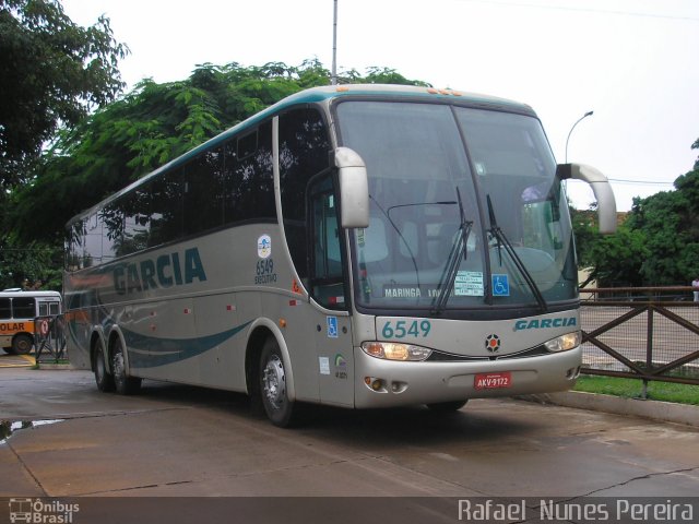 Viação Garcia 6549 na cidade de Maringá, Paraná, Brasil, por Rafael Nunes Pereira. Número da foto: #2128995.