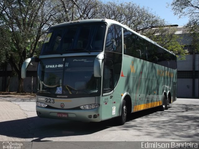 Viação Itapemirim 223 na cidade de São Paulo, São Paulo, Brasil, por Edmilson Bandeira. Número da foto: #2128331.