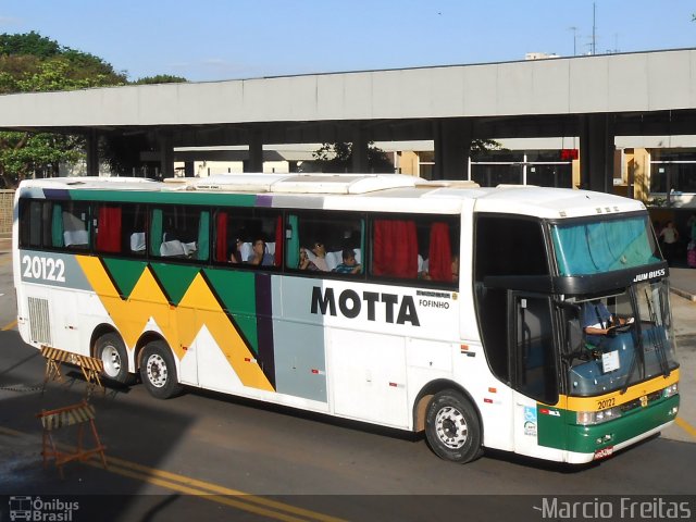 Viação Motta 20122 na cidade de Ribeirão Preto, São Paulo, Brasil, por Marcio Freitas. ID da foto: 2128591.