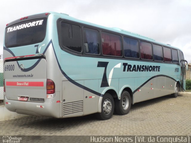 Transnorte - Transporte e Turismo Norte de Minas 69000 na cidade de Vitória da Conquista, Bahia, Brasil, por Hudson Neves. Número da foto: #2129529.