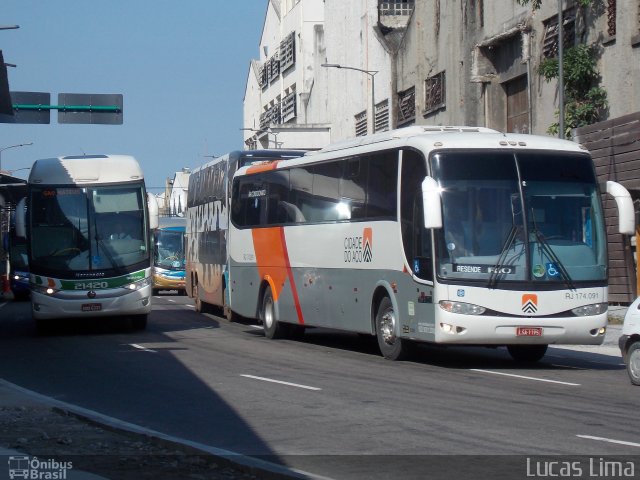 Viação Cidade do Aço RJ 174.091 na cidade de Rio de Janeiro, Rio de Janeiro, Brasil, por Lucas Lima. Número da foto: #2127712.