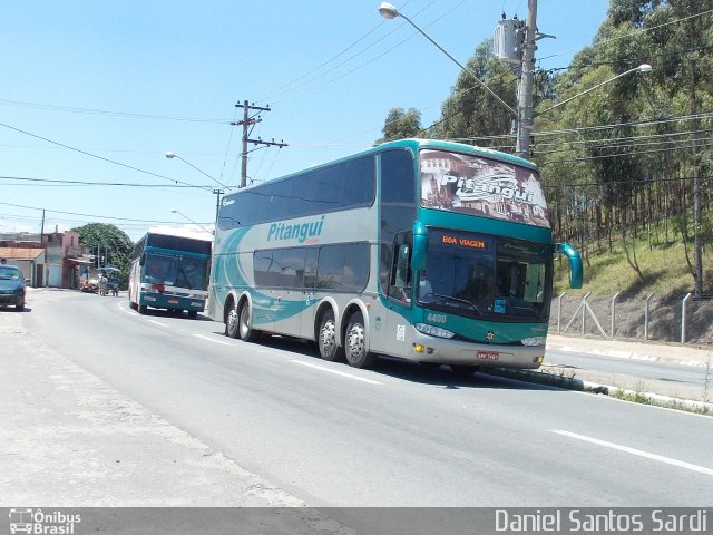 Pitangui Turismo 4400 na cidade de Aparecida, São Paulo, Brasil, por Daniel Santos Sardi. Número da foto: #2131410.