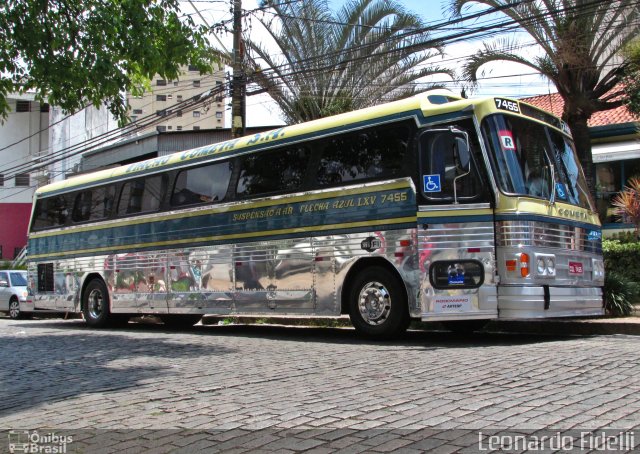 Viação Cometa 7455 na cidade de Campinas, São Paulo, Brasil, por Leonardo Fidelli. Número da foto: #2129665.