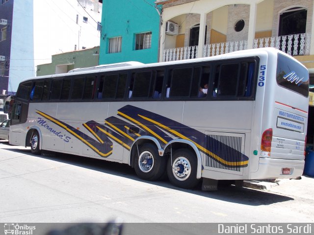 Miranda´s Transportadora Turística 5130 na cidade de Aparecida, São Paulo, Brasil, por Daniel Santos Sardi. Número da foto: #2131257.
