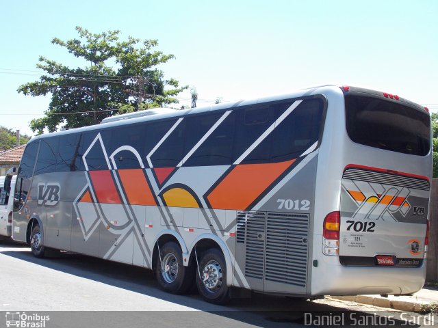 VB Transportes e Turismo 7012 na cidade de Aparecida, São Paulo, Brasil, por Daniel Santos Sardi. Número da foto: #2131341.