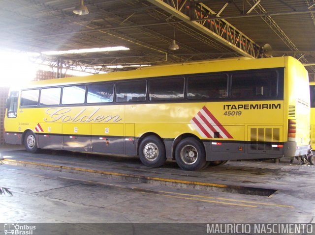 Viação Itapemirim 45019 na cidade de Belo Horizonte, Minas Gerais, Brasil, por Maurício Nascimento. ID da foto: 2131440.