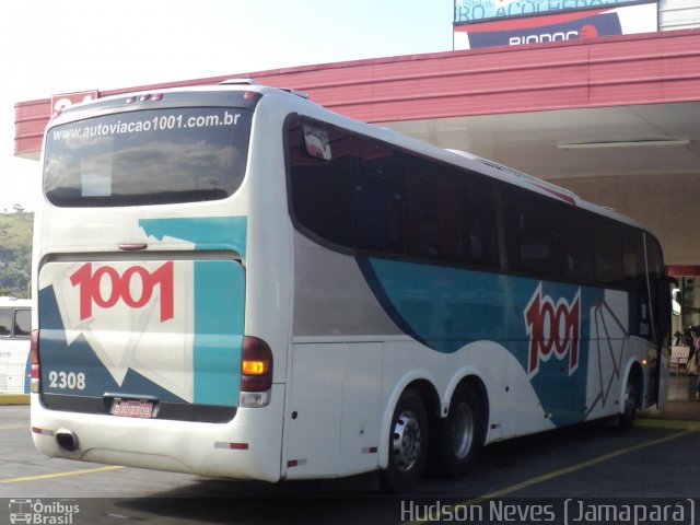 Auto Viação 1001 2308 na cidade de Sapucaia, Rio de Janeiro, Brasil, por Hudson Neves. ID da foto: 2133231.