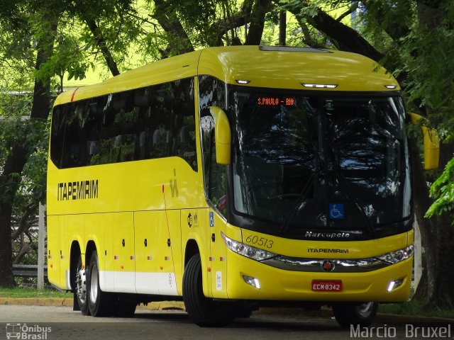 Viação Itapemirim 60513 na cidade de São Paulo, São Paulo, Brasil, por Marcio  Bruxel. Número da foto: #2133327.