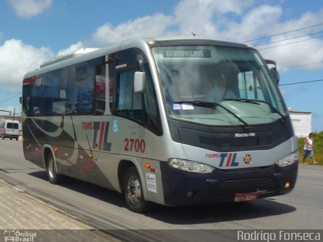 Transtil Turismo 2700 na cidade de Maceió, Alagoas, Brasil, por Rodrigo Fonseca. Número da foto: #2132519.