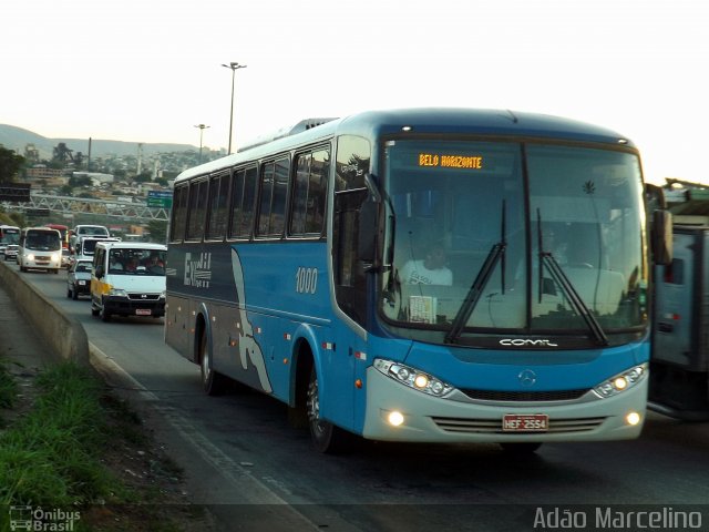 Exdil - Expresso Divinopolitano 1000 na cidade de Belo Horizonte, Minas Gerais, Brasil, por Adão Raimundo Marcelino. Número da foto: #2133219.