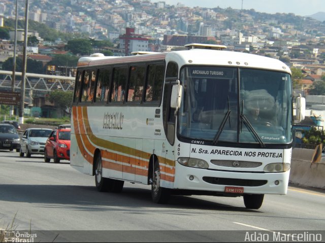 Arcanjo Turismo 400 na cidade de Belo Horizonte, Minas Gerais, Brasil, por Adão Raimundo Marcelino. ID da foto: 2135029.