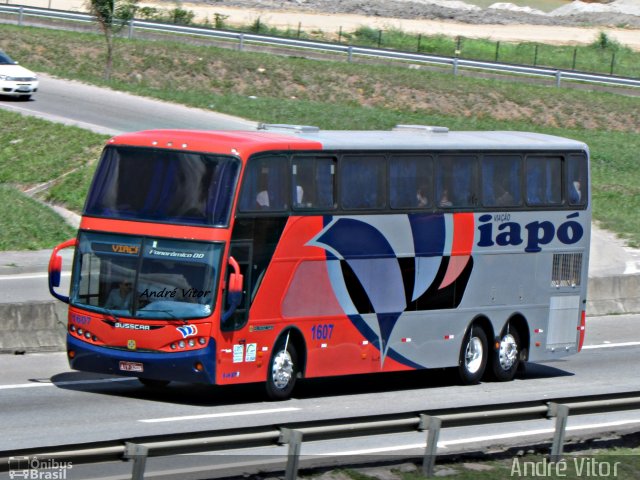 Viação Santana Iapó 1607 na cidade de Queimados, Rio de Janeiro, Brasil, por André Vitor  Silva dos Santos. Número da foto: #2134849.