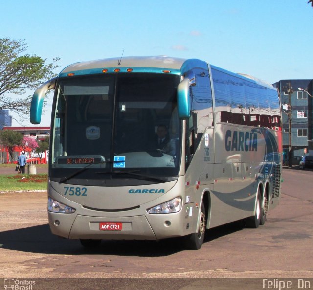 Viação Garcia 7582 na cidade de Cascavel, Paraná, Brasil, por Felipe  Dn. ID da foto: 2135470.