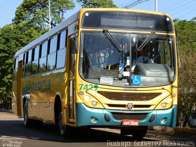 Viação Garcia 7429 na cidade de Maringá, Paraná, Brasil, por Rodrigo  Gutierrez Rodrigues. Número da foto: #2137098.