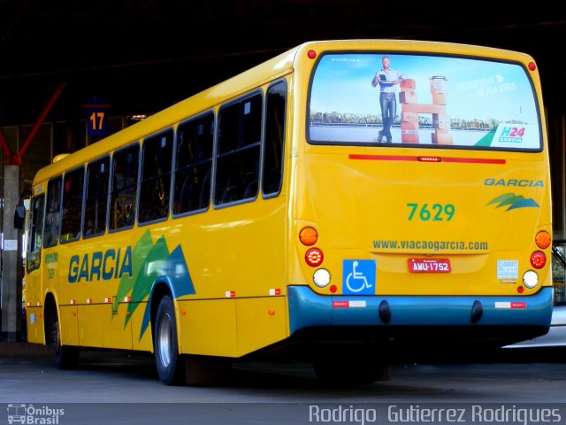 Viação Garcia 7629 na cidade de Maringá, Paraná, Brasil, por Rodrigo  Gutierrez Rodrigues. Número da foto: #2137130.