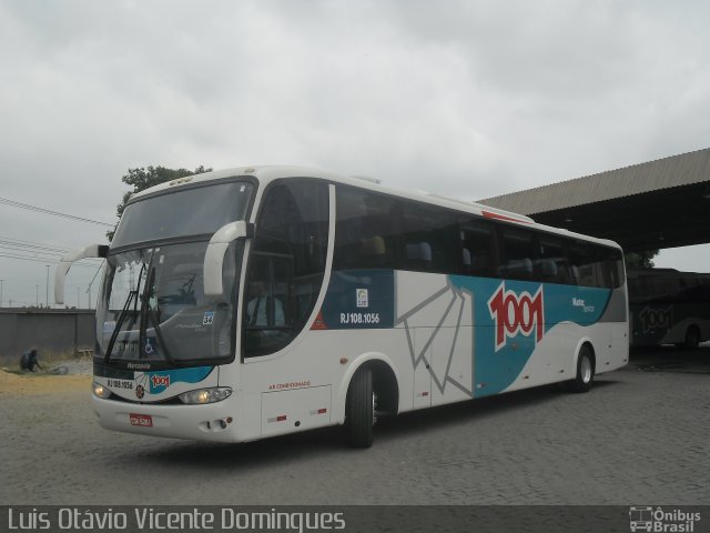 Auto Viação 1001 RJ 108.1056 na cidade de Campos dos Goytacazes, Rio de Janeiro, Brasil, por Luis Otávio Vicente Domingues. ID da foto: 2137728.