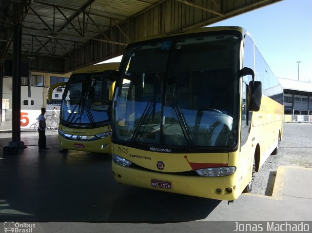 Viação Itapemirim 7805 na cidade de Campos dos Goytacazes, Rio de Janeiro, Brasil, por Jonas da Penha. ID da foto: 2136746.