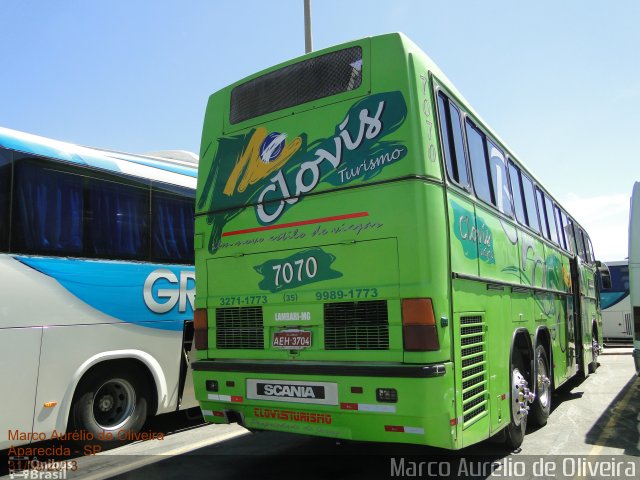 Clovis Turismo 7070 na cidade de Aparecida, São Paulo, Brasil, por Marco Aurélio de Oliveira. Número da foto: #2137779.
