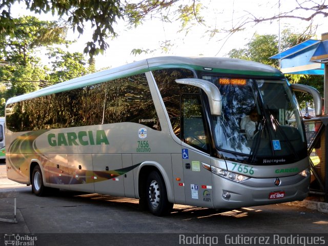 Viação Garcia 7656 na cidade de Maringá, Paraná, Brasil, por Rodrigo  Gutierrez Rodrigues. Número da foto: #2137156.