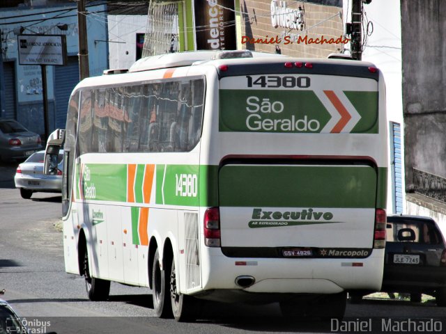 Cia. São Geraldo de Viação 14380 na cidade de Ilhéus, Bahia, Brasil, por Daniel  Machado. Número da foto: #2137366.