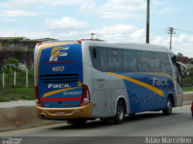 Fácil Transportes e Turismo RJ 140.017 na cidade de Belo Horizonte, Minas Gerais, Brasil, por Adão Raimundo Marcelino. ID da foto: 2137661.