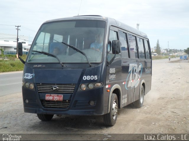 TBS - Travel Bus Service > Transnacional Fretamento 0805 na cidade de Jaboatão dos Guararapes, Pernambuco, Brasil, por Luiz Carlos de Santana. Número da foto: #2139388.