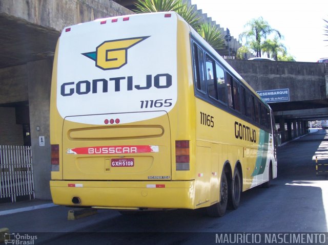 Empresa Gontijo de Transportes 11165 na cidade de Belo Horizonte, Minas Gerais, Brasil, por Maurício Nascimento. ID da foto: 2138413.