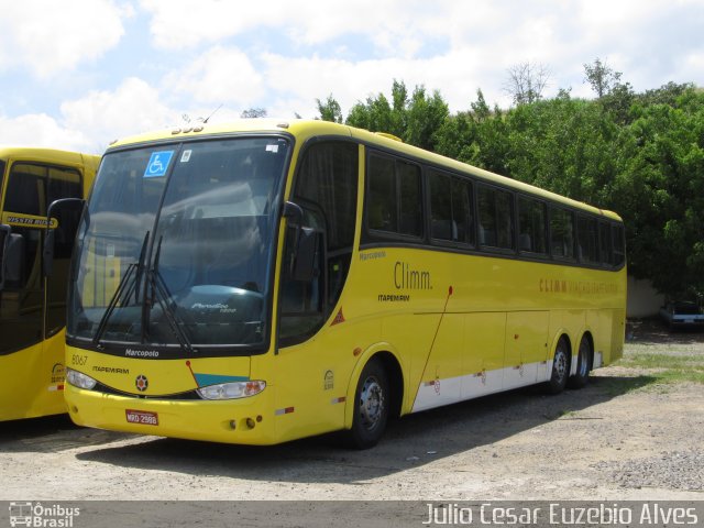 Viação Itapemirim 8067 na cidade de Paraíba do Sul, Rio de Janeiro, Brasil, por Julio Cesar Euzebio Alves. ID da foto: 2138356.