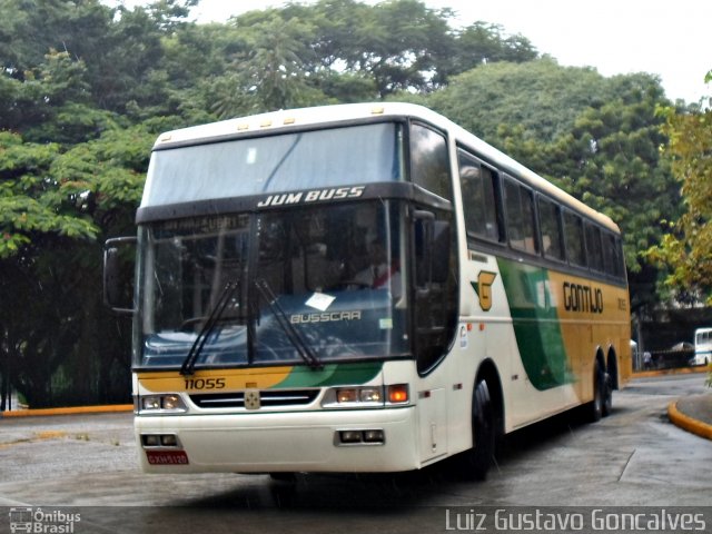 Empresa Gontijo de Transportes 11055 na cidade de São Paulo, São Paulo, Brasil, por Luiz Gustavo Goncalves. Número da foto: #2139971.
