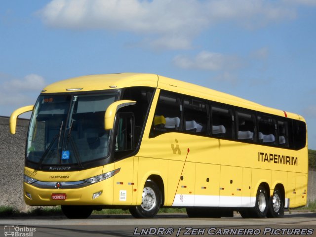 Viação Itapemirim 60587 na cidade de São Paulo, São Paulo, Brasil, por Leandro Carneiro. Número da foto: #2138955.