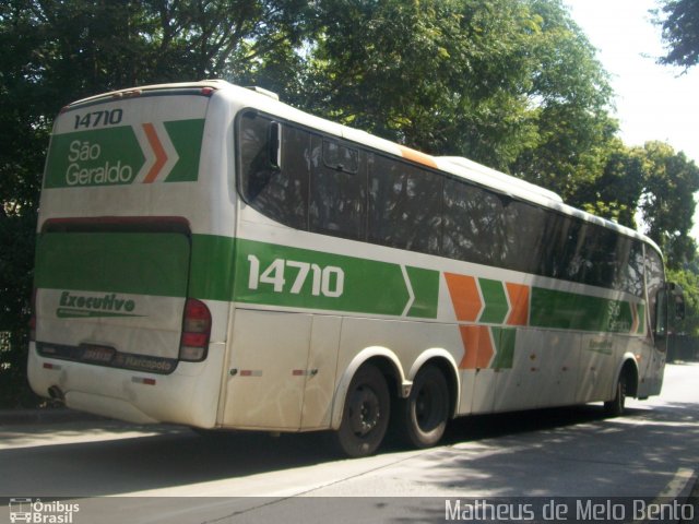Cia. São Geraldo de Viação 14710 na cidade de São Paulo, São Paulo, Brasil, por Matheus de Melo Bento. Número da foto: #2141670.