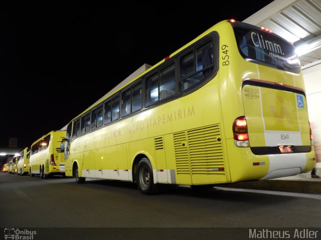 Viação Itapemirim 8549 na cidade de Belo Horizonte, Minas Gerais, Brasil, por Matheus Adler. Número da foto: #2140553.