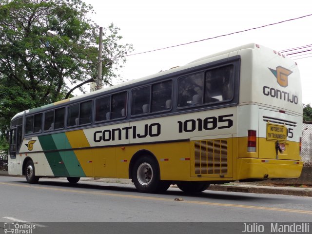 Empresa Gontijo de Transportes 10185 na cidade de Belo Horizonte, Minas Gerais, Brasil, por Júlio  Mandelli. ID da foto: 2141261.