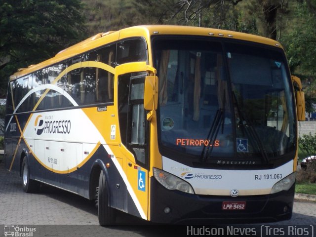 Viação Progresso 30302 na cidade de Três Rios, Rio de Janeiro, Brasil, por Hudson Neves. Número da foto: #2141558.