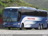 Viação Salutaris e Turismo 13875 na cidade de Três Rios, Rio de Janeiro, Brasil, por Victor Schanuel. Número da foto: #:id.