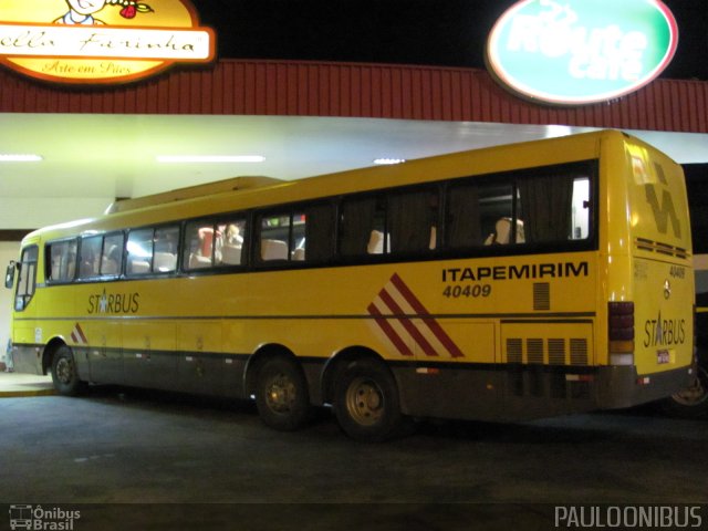 Viação Itapemirim 40409 na cidade de Pirassununga, São Paulo, Brasil, por Paulo Camillo Mendes Maria. Número da foto: #2088651.