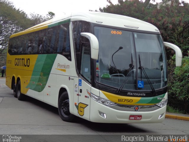 Empresa Gontijo de Transportes 18750 na cidade de São Paulo, São Paulo, Brasil, por Rogério Teixeira Varadi. Número da foto: #2087970.