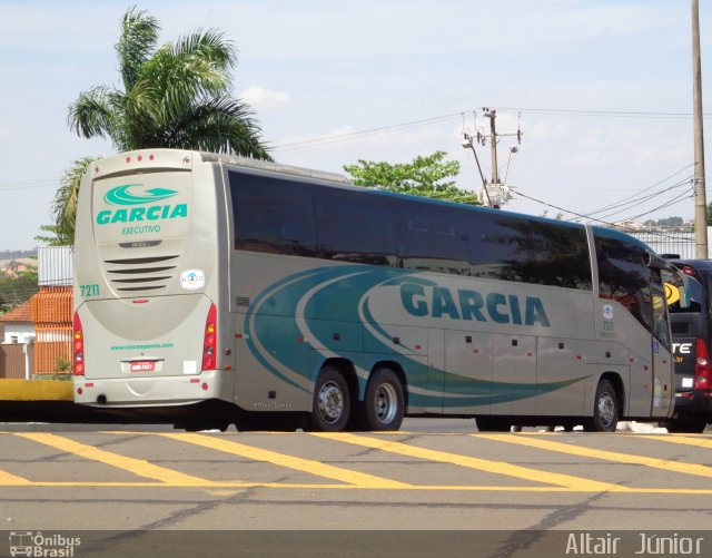 Viação Garcia 7211 na cidade de Londrina, Paraná, Brasil, por Altair Júnior. Número da foto: #2088311.