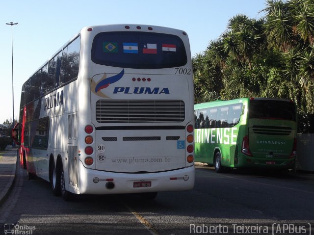 Pluma Conforto e Turismo 7002 na cidade de Curitiba, Paraná, Brasil, por Roberto Teixeira. ID da foto: 2088735.