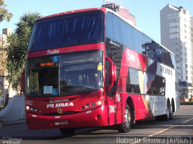 Pluma Conforto e Turismo 7002 na cidade de Curitiba, Paraná, Brasil, por Roberto Teixeira. ID da foto: 2088729.