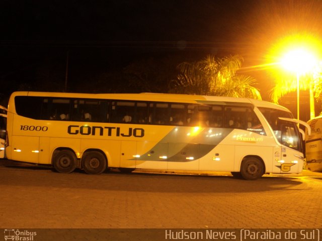Empresa Gontijo de Transportes 18000 na cidade de Paraíba do Sul, Rio de Janeiro, Brasil, por Hudson Neves. Número da foto: #2089196.