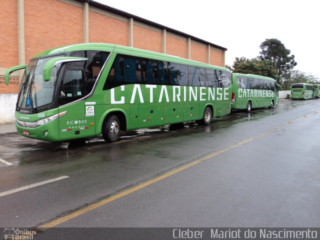 Auto Viação Catarinense 3328 na cidade de Criciúma, Santa Catarina, Brasil, por Cleber  Mariot do Nascimento. Número da foto: #2088873.