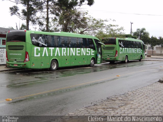 Auto Viação Catarinense 3392 na cidade de Criciúma, Santa Catarina, Brasil, por Cleber  Mariot do Nascimento. Número da foto: #2088889.