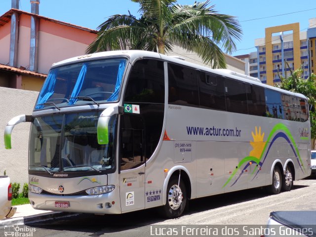 Actur Viagens 2044 na cidade de Caldas Novas, Goiás, Brasil, por Lucas Ferreira dos Santos Gomes. ID da foto: 2142170.