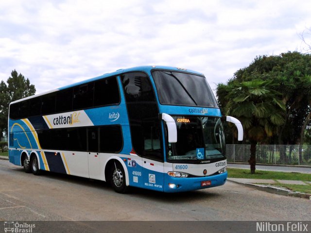 Cattani Sul Transportes e Turismo 41600 na cidade de Curitiba, Paraná, Brasil, por Nilton Félix da Silva. Número da foto: #2142861.