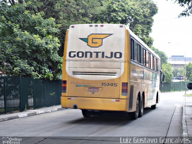 Empresa Gontijo de Transportes 15145 na cidade de São Paulo, São Paulo, Brasil, por Luiz Gustavo Goncalves. ID da foto: 2143898.