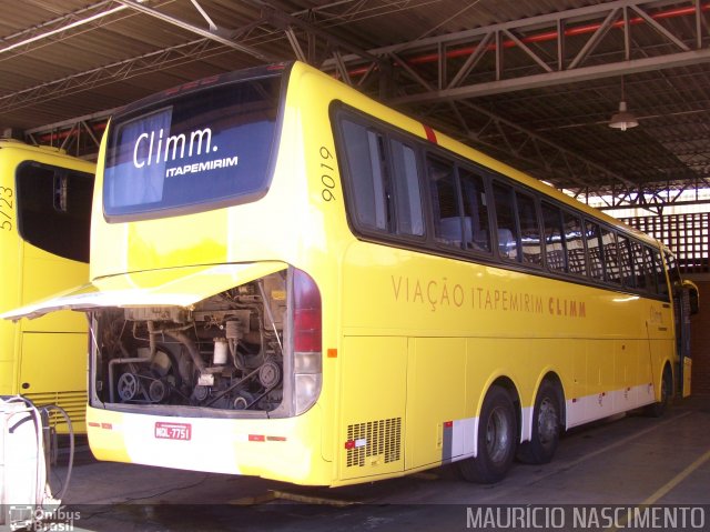 Viação Itapemirim 9019 na cidade de Belo Horizonte, Minas Gerais, Brasil, por Maurício Nascimento. ID da foto: 2143231.