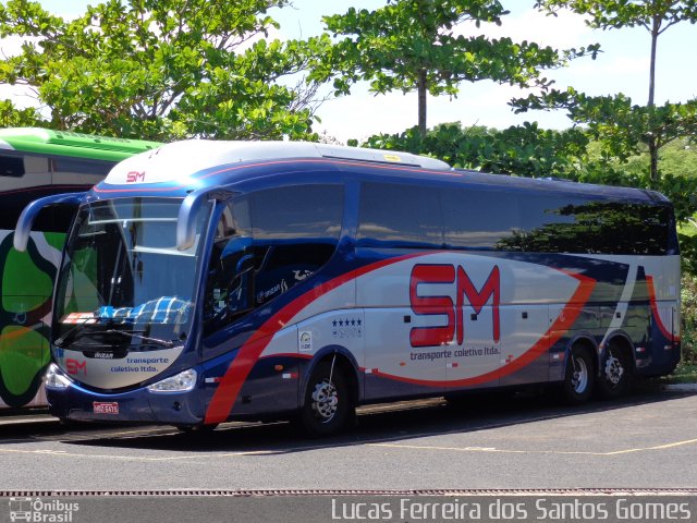 Transporte Coletivo Santa Maria 284 na cidade de Caldas Novas, Goiás, Brasil, por Lucas Ferreira dos Santos Gomes. ID da foto: 2142179.