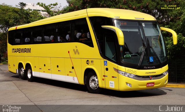 Viação Itapemirim 60545 na cidade de São Paulo, São Paulo, Brasil, por Clovis Junior. Número da foto: #2142244.